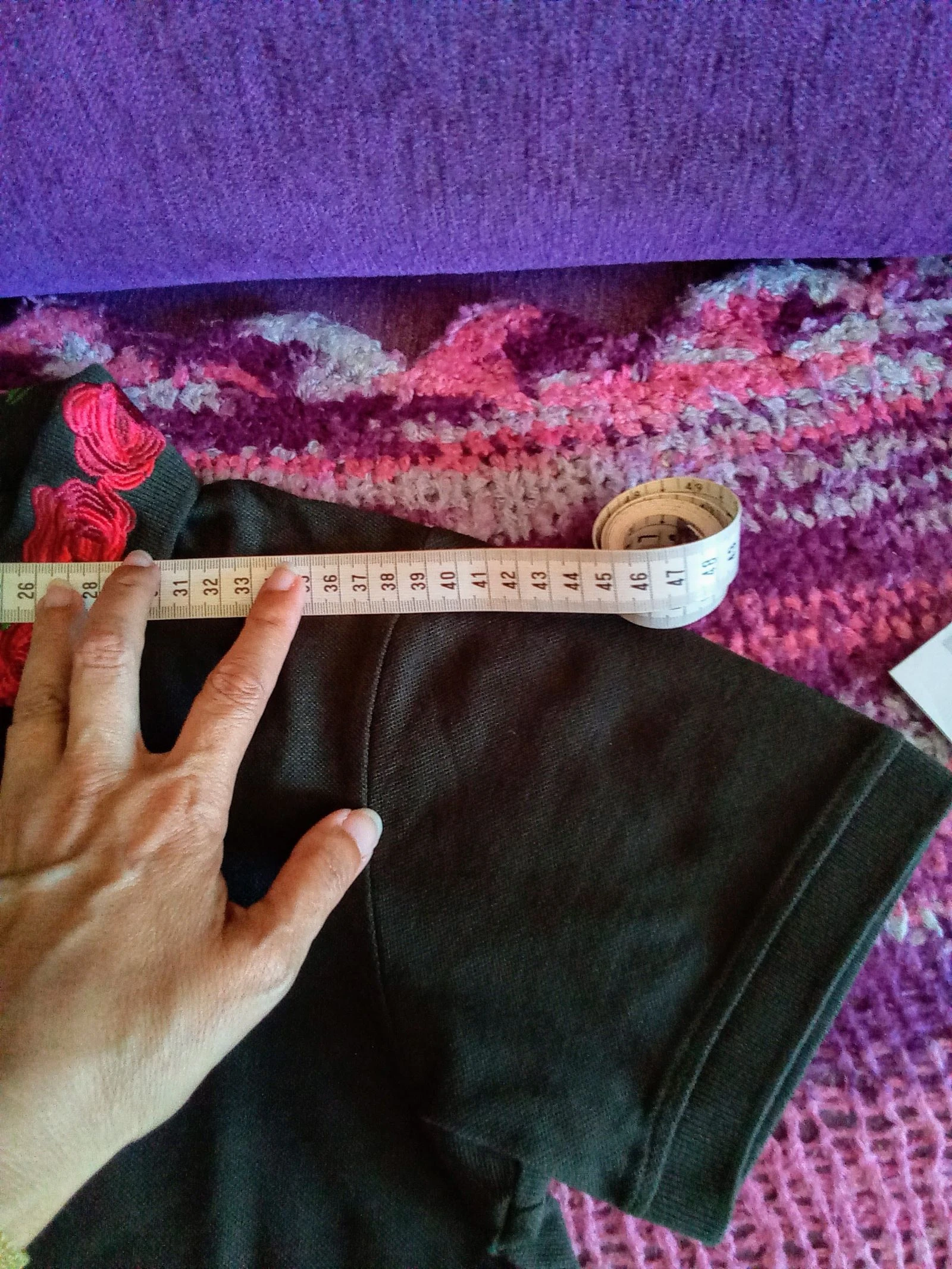 Nieuwe geborduurde herenpolo met labels – photo 10